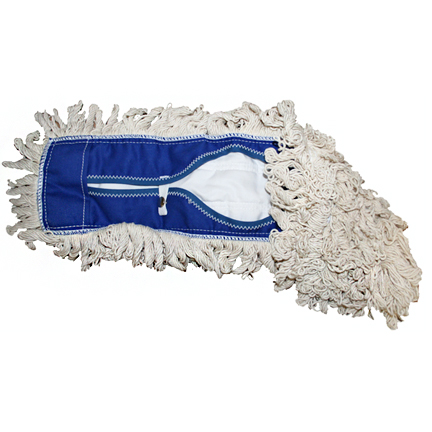 Refill Dust Mop 18&quot;X 3-1/4&quot; Cotton looped ends fits 18x3