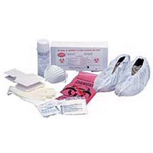 Bloodborne Pathogen Cleanup Kits