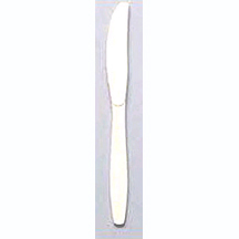 MED Wt Plastic KNIFE WHT(1000)