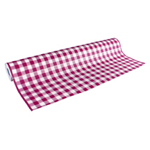 Table Cover Red/White Paper Gingham Checked 40&quot;x300&#39; roll