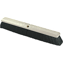 Broom 18&quot; 100918 Plastic Block Push Medium Sweep,2208P