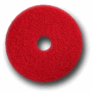 16&quot; Red Spray Buff Pad