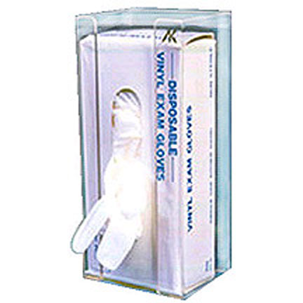 DISPENSER for Exam Glove 8615 Clear acrylic wall-mount