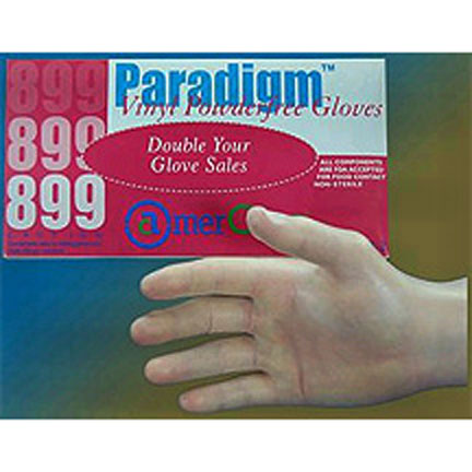 Glove VINYL PF XL10/100 NO BROKEN CASES