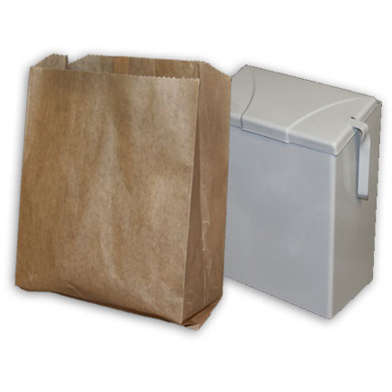 Sani Sac Wax Paper Liner 
For safe disposal of sanitary
napkins (500/case)KL260/#77