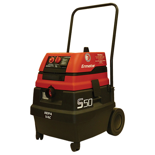 ERMATOR S50 Wet/Dry HEPA Vacuum with Power Tool Outlet