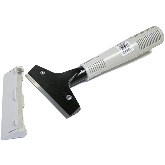 Scraper 4&quot; Window Floor Razor blade and safety cover