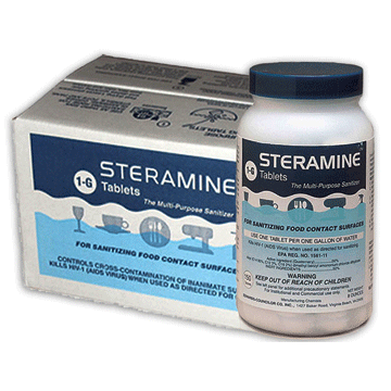 Steramine Tablets 1-G Sanitize