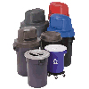 Continental Huskee Trash Can Receptacles